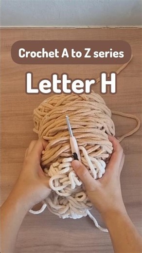 What is it?? 👀😮✨️ Letter H pt.1 #crochet #crochetlover #fypage