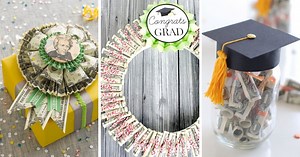 20 Cute Graduation Money Gift Ideas | The Crafty Blog Stalker