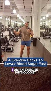 4 exercise hacks to lower blood sugar fast
