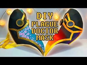DIY Plague Doctor Mask Plus Template