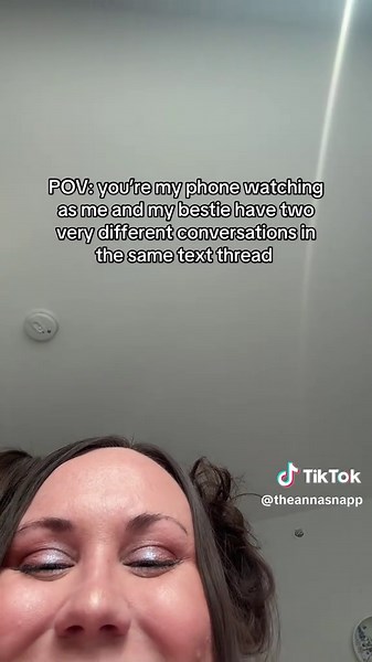 Contrasting Conversations in One Text Thread