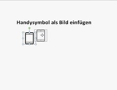 Handy-Symbol in Word einfügen