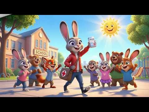 Little Feet and the Big City 🐰 | A Beautiful Animated Story About Teamwork.