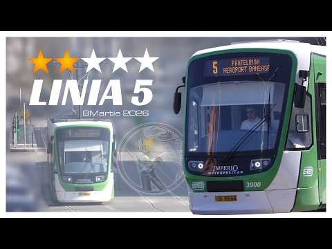Linia 5 redeschisă: Tramspotting, călătorie și recenzie în prima zi de traseu / București, 8.03.2026