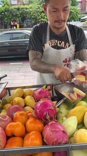 Amazing! Fruit Cutting Skills | Thai Street Food