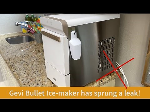 Our Gevi Countertop Ice Maker has Sprung a Leak!