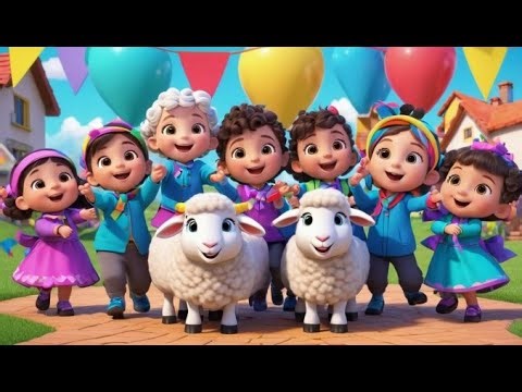 Baa Baa Dancing Sheep | English Nursery Rhyme | Kids Songs | Baby Music