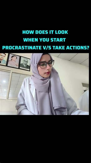 Procrastination V/S Taking Actions✨💕🌷#viralvideo #motivation #csirnet #ytshorts #viralvideo #shorts