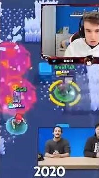 La evolución de Godeik reaccionando a Brawl Talk (2020 - 2024) ‪@GoDeiK‬ #brawlsatrs #histórico