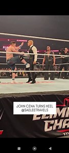 240K views · 3.1K reactions | LIVE CROWD REACTION TO THE JOHN CENA HEEL TURN WAS UNREAL #WWEChamber #EliminationChamber #JohnCena | Wrestle Everest | Facebook