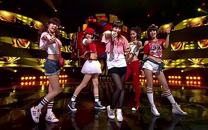 【4K 舞台】f(x) & After School《 Girl Friend 》SBS人气歌谣 20100613