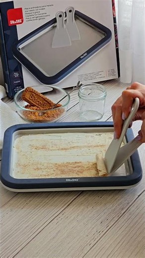 IBILI - Rolled ice cream en casa: helado fácil con placa refrigerada