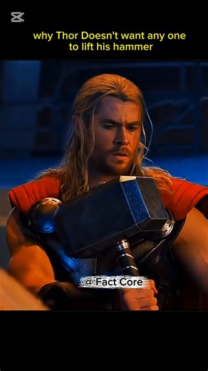 The reason why Thor doesn't want anyone to lift his Hammer.#shorts #thor #avengers #mcu #marvel