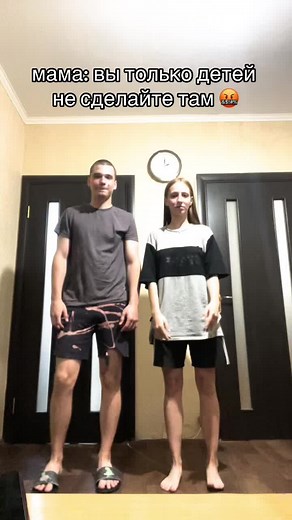 Synchronized Dance Routine in a Cozy Indoor Setting