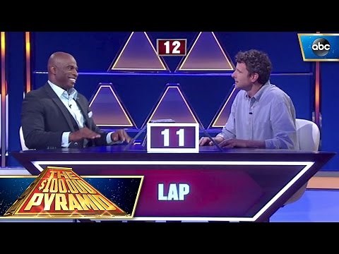 Deion Sanders Shows Off Dance Moves - $100,000 Pyramid