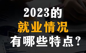 2023的就业情况有哪些特点？_哔哩哔哩_bilibili