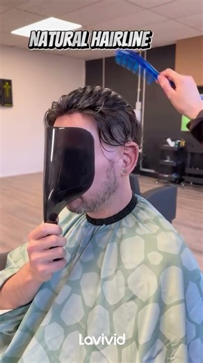 A Hair System This Natural? Take a Closer Look | Lavivid Hair System #hairsystem #lavividhair