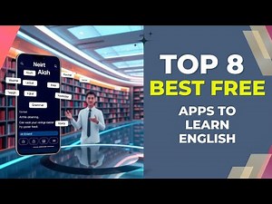 Top 8 FREE Apps to Learn English | Best Tools for All Levels!