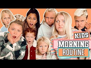 MORNiNG ROUTiNE w/ 10 KiDS || *KiDS in CHARGE*!!