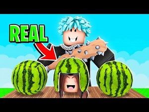ROBLOX SMASH THE WATERMELON!!