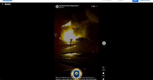 Faribault officers rescue 5 people stranded on roof of home engulfed by fire