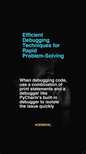 Efficient Debugging Techniques