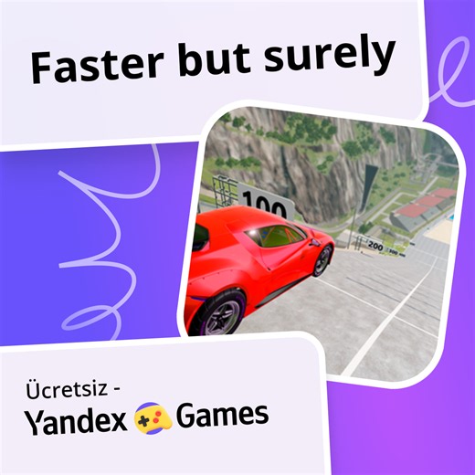 Faster but surely - oynayın Yandex Games üzerinde ücretsiz çevrimiçi
