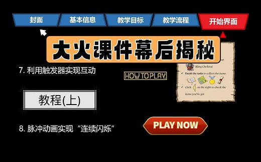 剖析3.7万播放量的英语课件视频有什么小心机？（上）|课件制作教程 细节大揭秘|PPT技巧/设计思路/素材搜索分享】