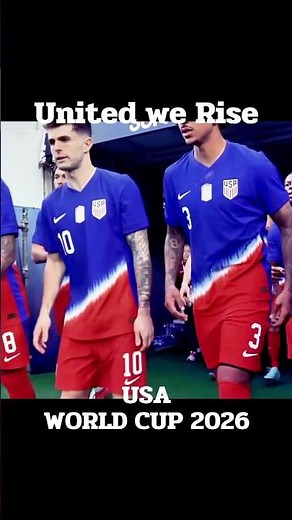USA World Cup 2026 Song - "United We Rise" | Official USMNT Anthem | American Soccer Motivation