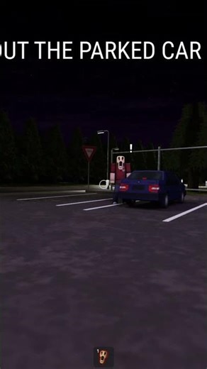 Highway Pizzeria Parking lot Jump scare 😨#shorts