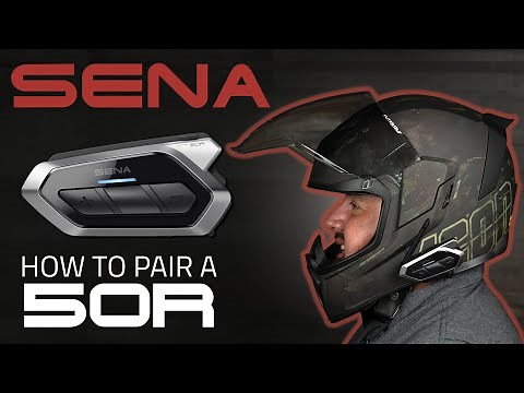 Sena 50R | Phone Pairing | Motorcycle Comms