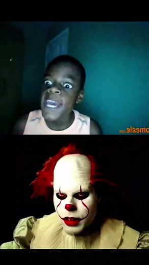 Hilarious Omegle Clips with Pennywise Character