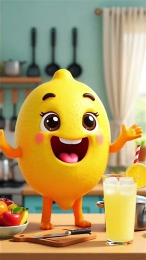 Lemon Talking in Kitchen | Amazing Lemon Benefits