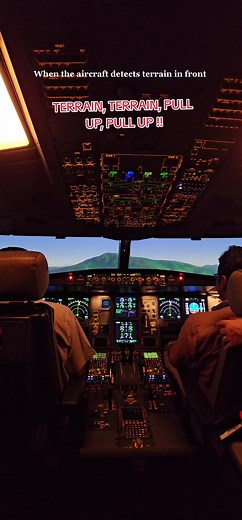 A ground proximity warning system (GPWS) is a system designed to alert pilots if their aircraft is in immediate danger of flying into the ground or an obstacle. The actions required from the pilot in the event of a caution or a warning from the GPWS/EGPWS is simple: push the thrust levers to the maximum available thrust and pull back on the controls to gain altitude as quickly as possible. . . . . . . . . . . . #gpws #egpws #aviation #simulator #terrain #emergency #aircrash #investigation #pilot