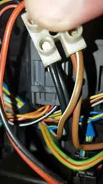 Jaguar S type drivers seat wiring