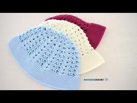 EASY Crochet Bucket Hat!