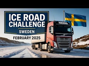 Volvo Trucks in Sweden | Ice Road Challenge – Conquering the Frozen North