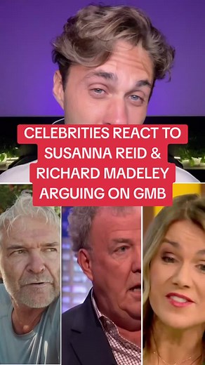 Celebrity Reactions to Susanna Reid & Richard Madeley Clash