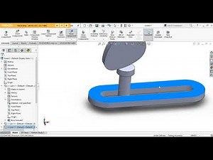 Tutorial: How to Create Slots and Applying Slot Mates in SolidWorks.