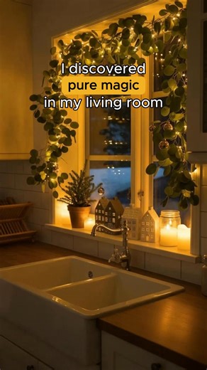 Wrap your home in a golden glow as twinkling starbursts shimmer softly, turning every corner into pure enchantment! ✨💖 | TwinklingTree