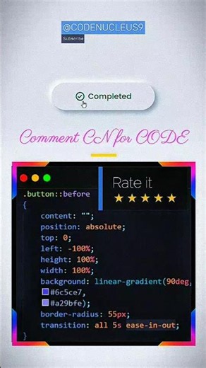 🥶🤩 HTML CSS & JS Download Button Animation