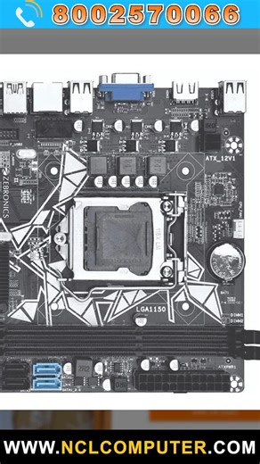 123K views · 1.1K reactions | Best Budget Motherboard For PC Build...! . . . . . . . . . . . . . . . . . #pcbuild #gamingpc #zebronics #h81 #budgetmotherboard #tech #reels | NCL Computer | Facebook