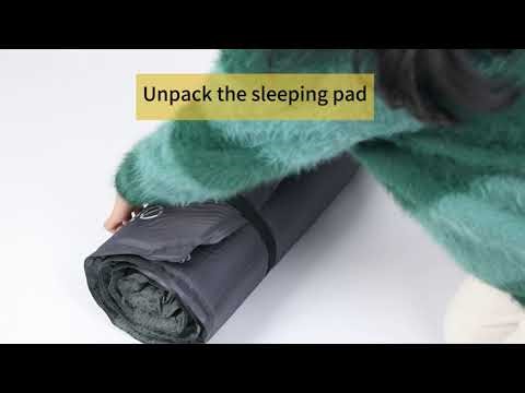 How to inflate/deflate Hikenture self-inflating mattress of SKU 1189&1190?