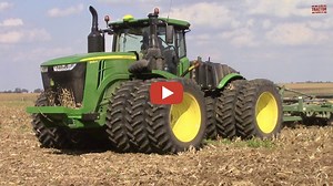 bigtractorpower 2022 -- Big JOHN DEERE Tractors Plowing, Planting & Harvesting - Big Tractor Power is out in the field with a variety of JOHN DEERE articulated 4wd and tracked tractors ranging from 370 to 620 horse power.