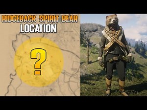 Legendary Ridgeback Spirit Bear Location In Red Dead Online! - Ridgeback Bear Garment RDR2