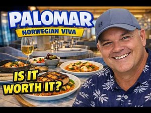 Palomar on Norwegian Viva: Is NCL's Mediterranean Dining Worth It! Full Review of Palomar. 4K