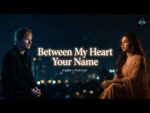 Between My Heart-Your Name | Ed Sheeran & Shreya Ghoshal | Emotional Hindi–English Duet | Tune Verse