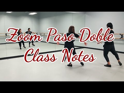 Zoom Paso Doblé: Surplas, chassé, and Spanish lines with Flamenco taps