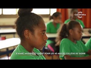 À Maré, musique et chant pour les 40 ans du collège de Tadine