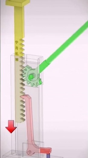 Hidden Engineering: The Secret of Up and Down mechanism #knowledge #mechanism #howitworks